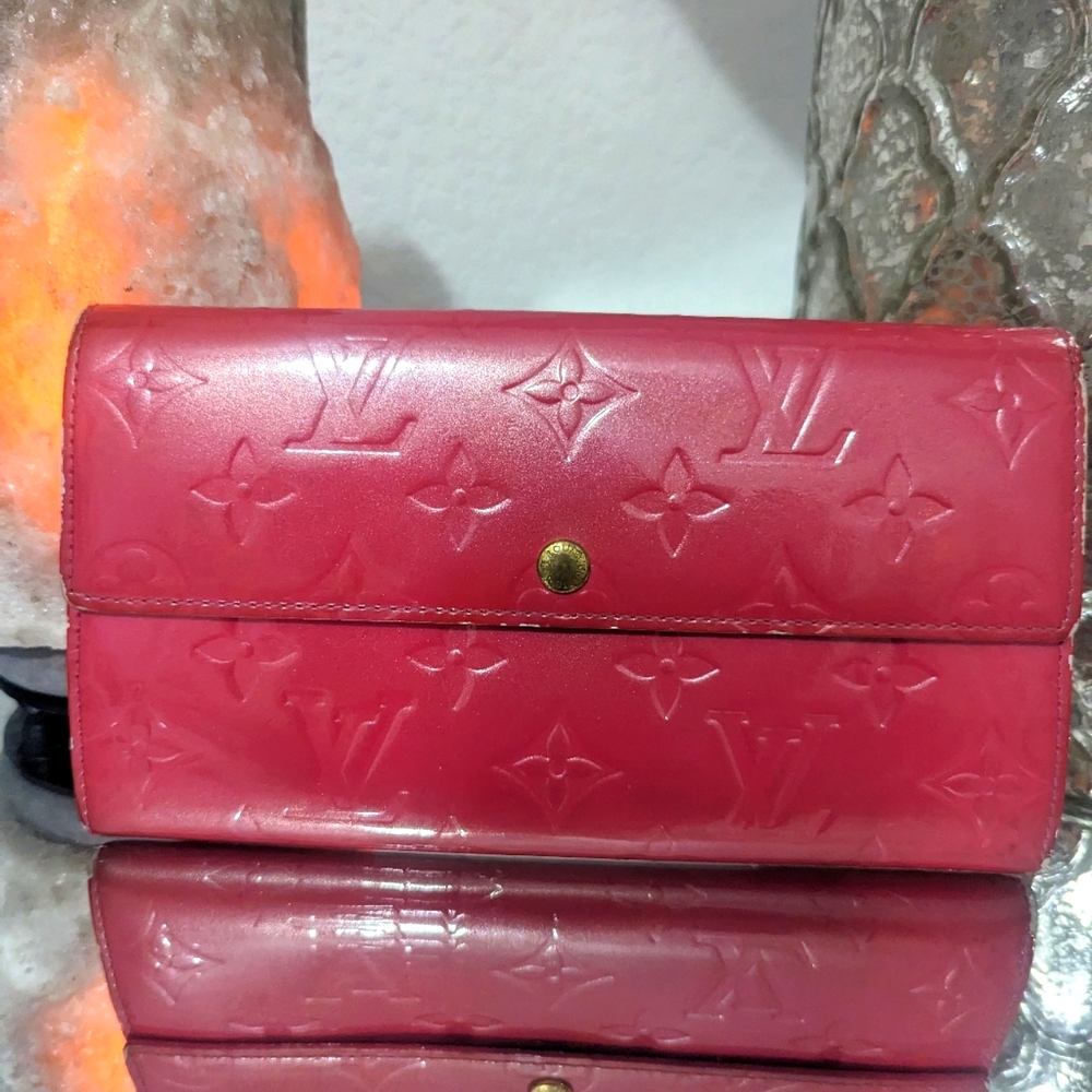 Authentic Louis Vuitton Pink wallet
